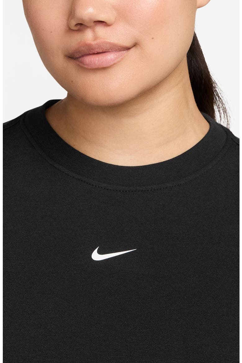 Dri-FIT One Long Sleeve Top, Alternate, color, BLACK
