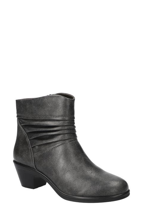 Bess Faux Leather Bootie