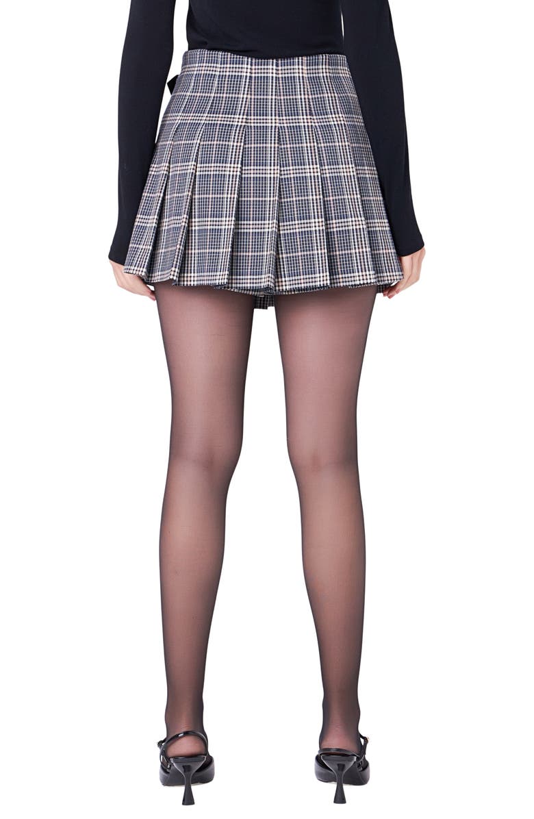 English Factory Plaid Pleat Skort, Alternate, color, 