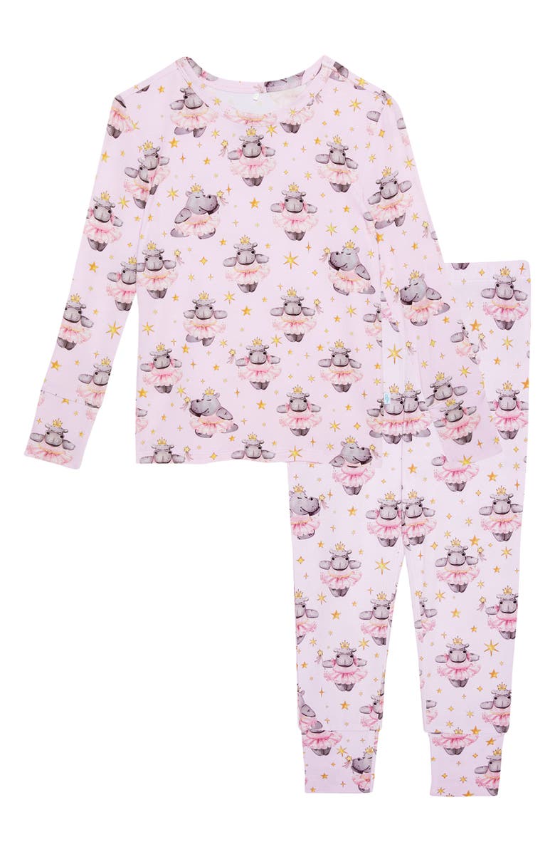 Posh Peanut Kids' Philomena Fitted Two-Piece Pajamas, Main, color, 