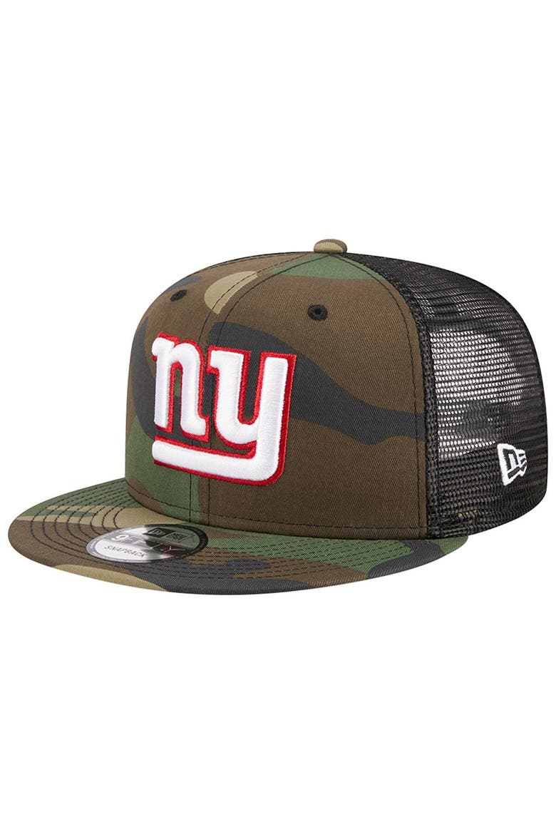 Men's New Era Camo New York Giants  Main Trucker 9FIFTY Snapback Hat, Main, color, Camo