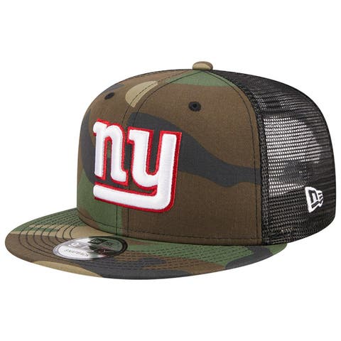 Men's New Era Camo New York Giants  Main Trucker 9FIFTY Snapback Hat