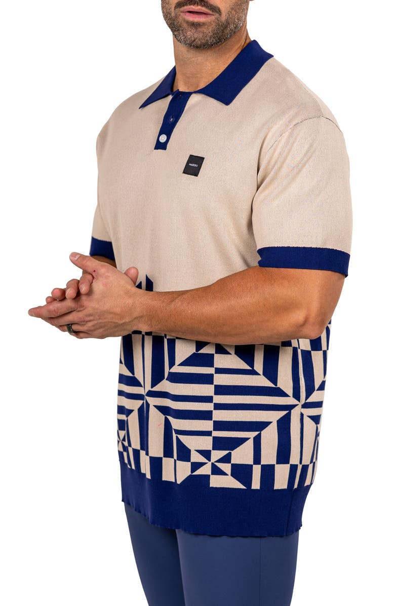 Maceoo Ascension0090 Relaxed Polo, Alternate, color, White