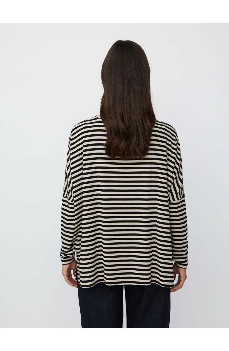 Masai Copenhagen MaBarr Long Sleeve Loose Fit Top, Alternate, color, Black