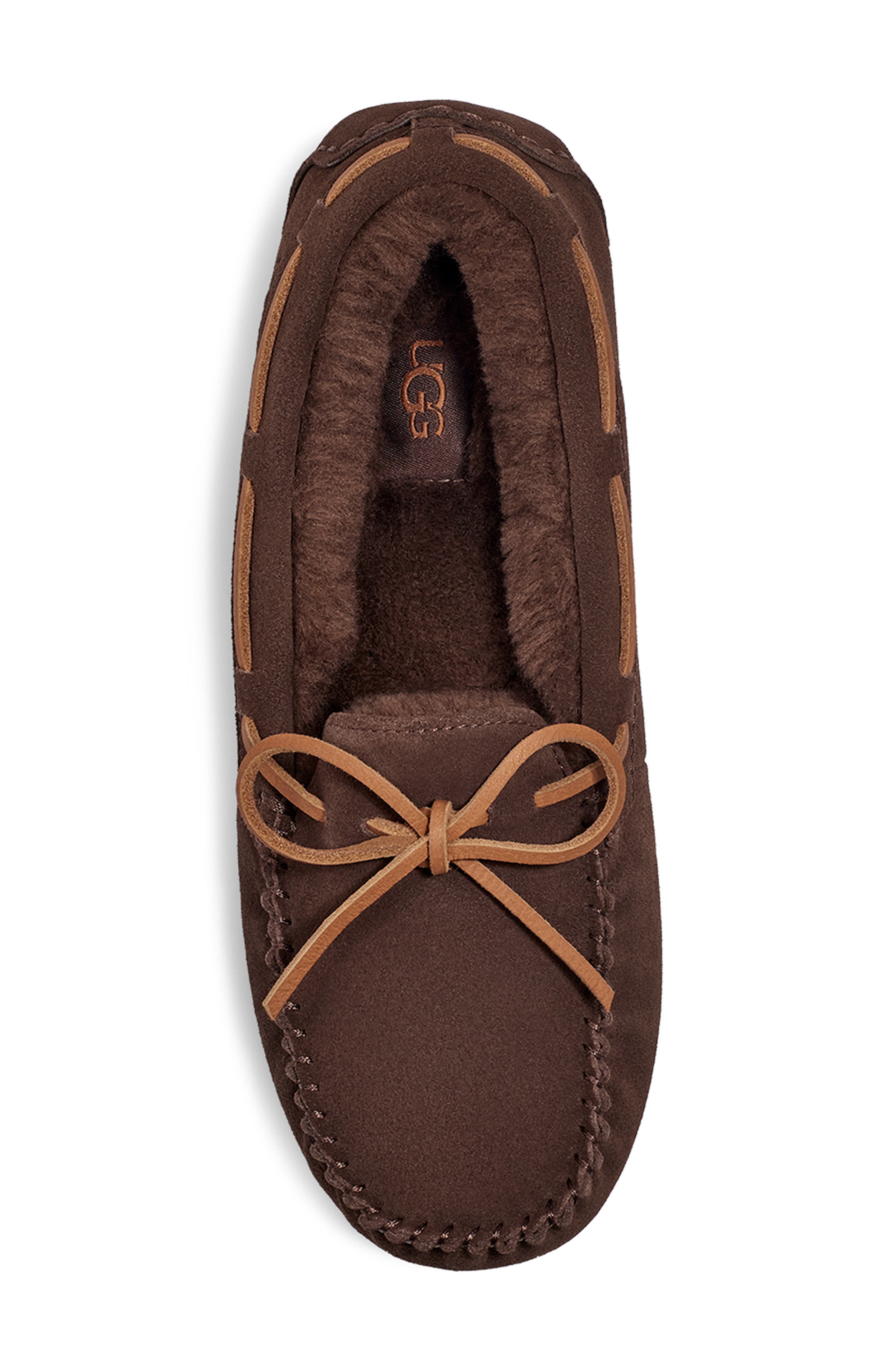 Dakota Slipper, Alternate, color, BURNT CEDAR