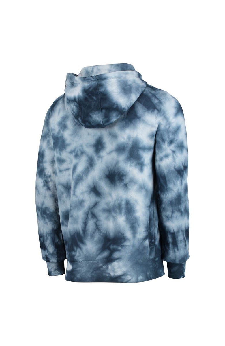 New Era Men's New Era College Navy Seattle Seahawks Tie-Dye Pullover Hoodie, Alternate, color, 