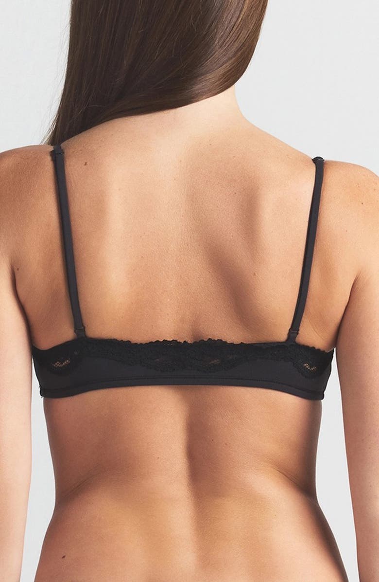 SKIMS Fits Everybody Assorted 2-Pack Lace Bralettes, Alternate, color, Onyx And Sketched Hearts