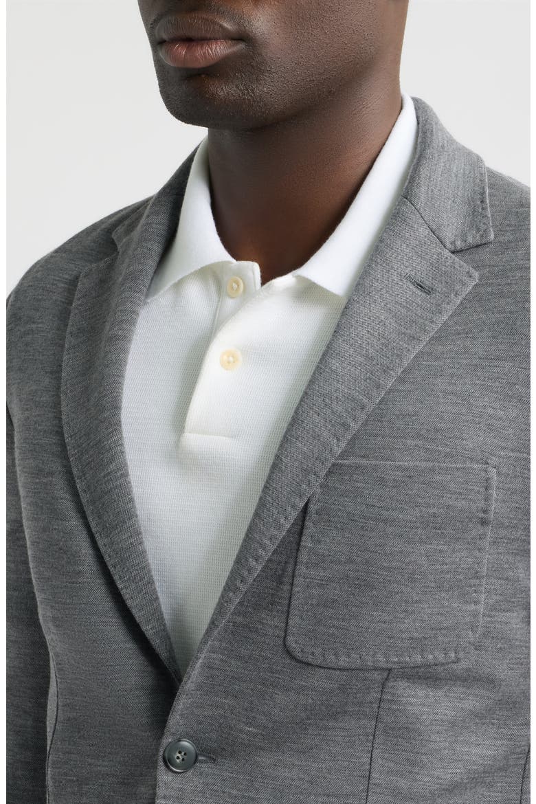 Impeccabile Trim Fit Wool Sport Coat, Alternate, color, GREY