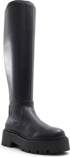 Carelden Knee High Platform Boot