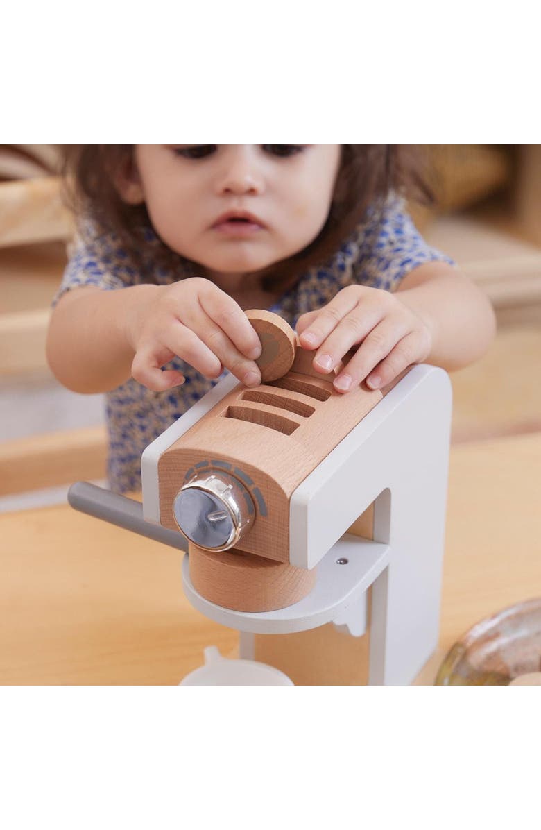 Kaplan Early Learning Company Pretend Play Coffee Maker, Alternate, color, Multicolored