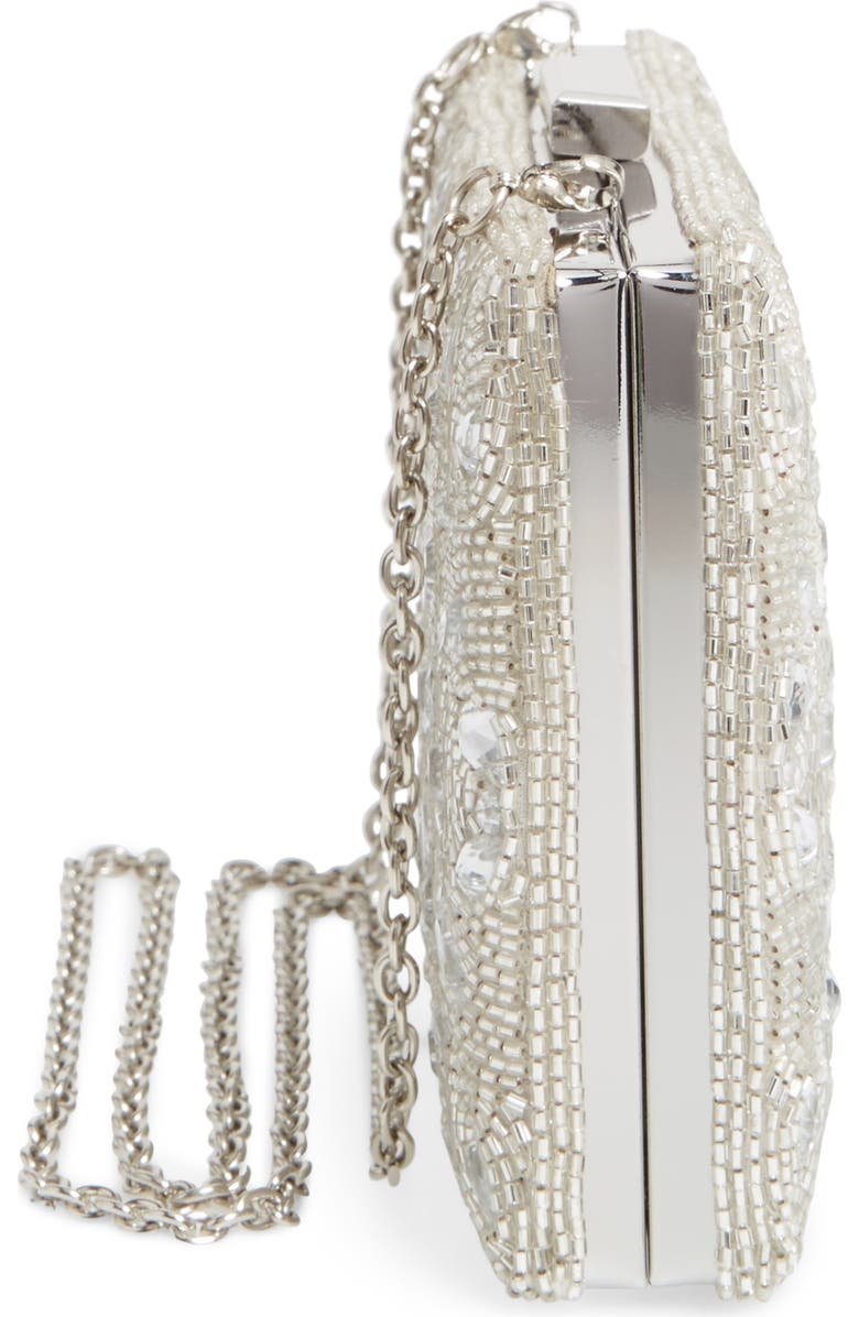 Glint Beaded Clutch, Alternate, color,