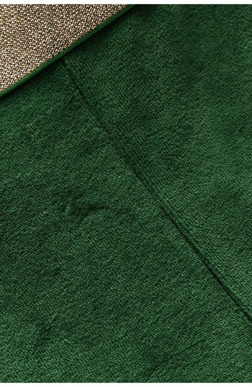 Mini Boden Kids' Flare Velvet Leggings In Green