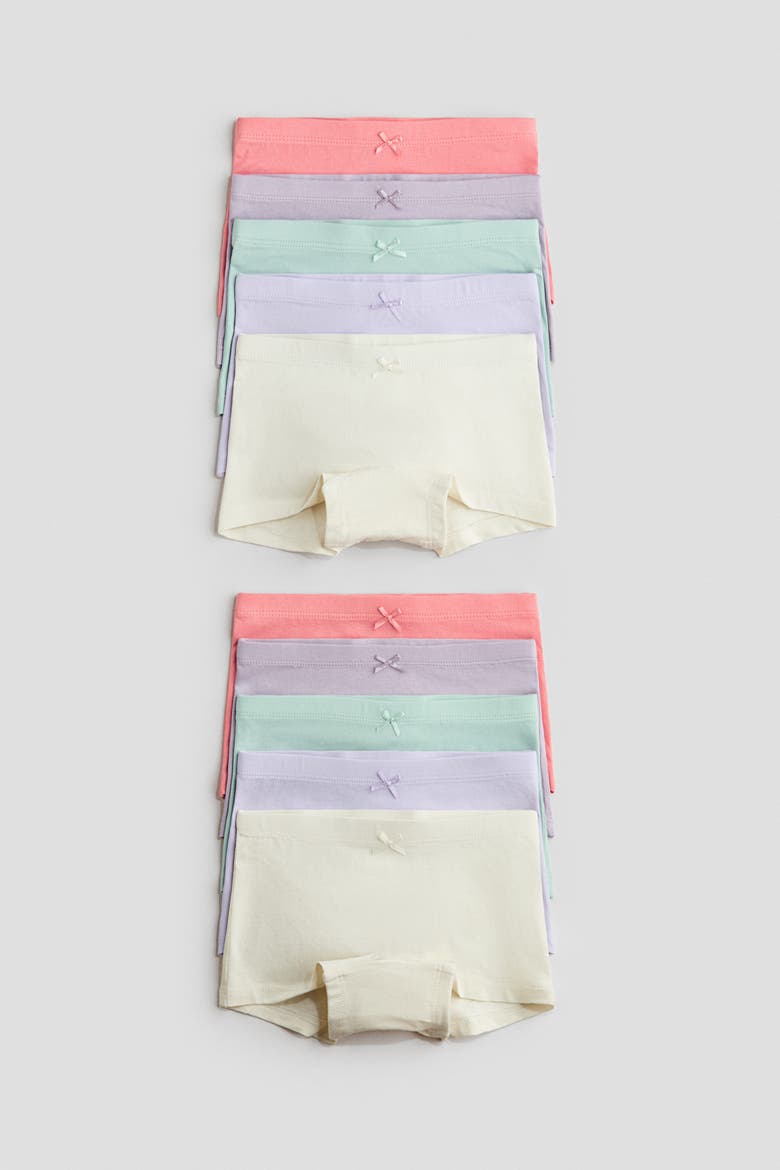 10-Pack Cotton Boxer Briefs, Main, color, Lilac/pink