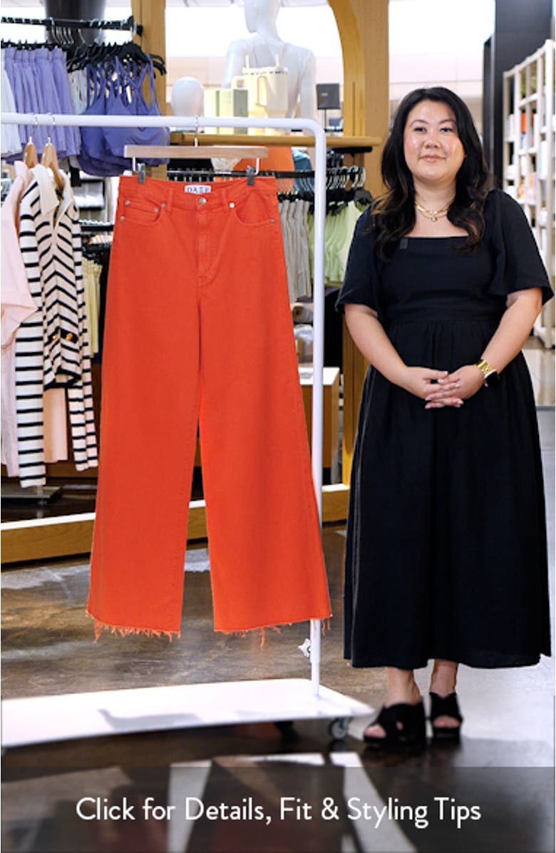 Far Out High Waist Wide Leg Jeans, sales video thumbnail