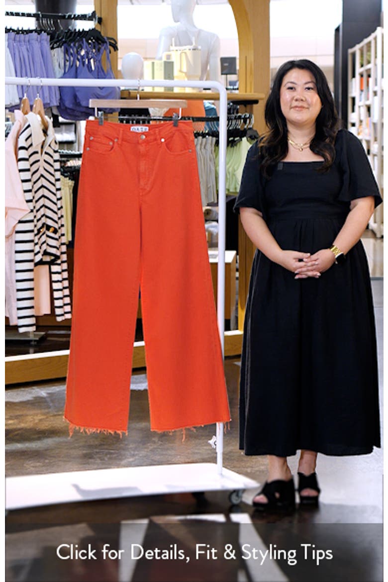 Far Out High Waist Wide Leg Jeans video