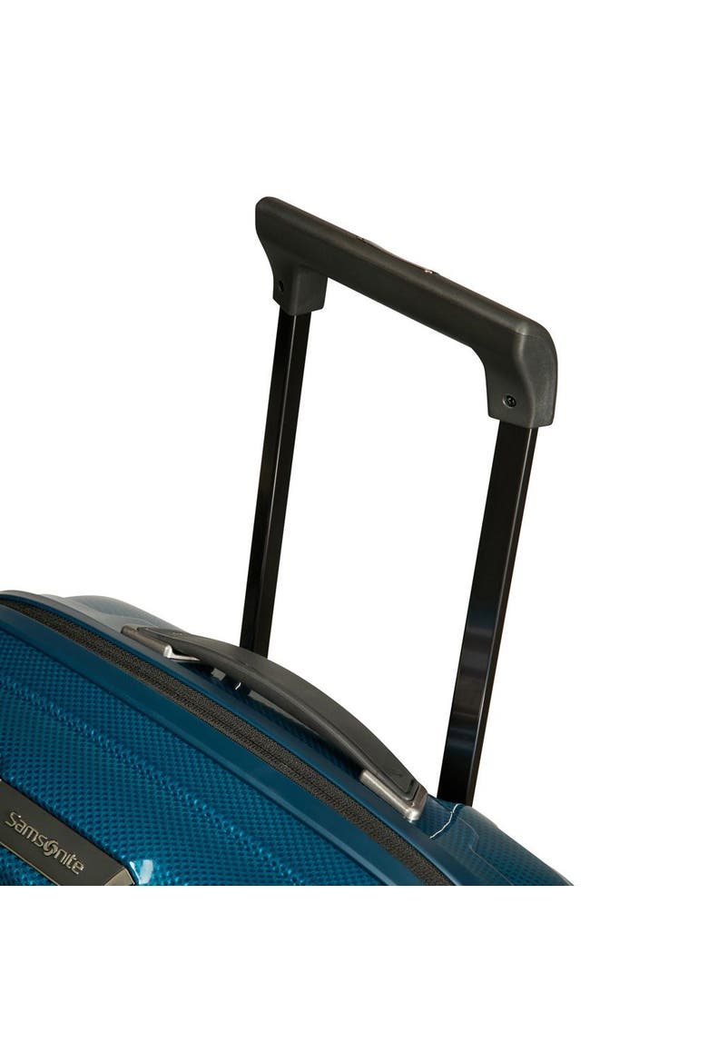 Proxis Global Hardside 22" Carry On Spinner Luggage, Alternate, color, Petrol Blue