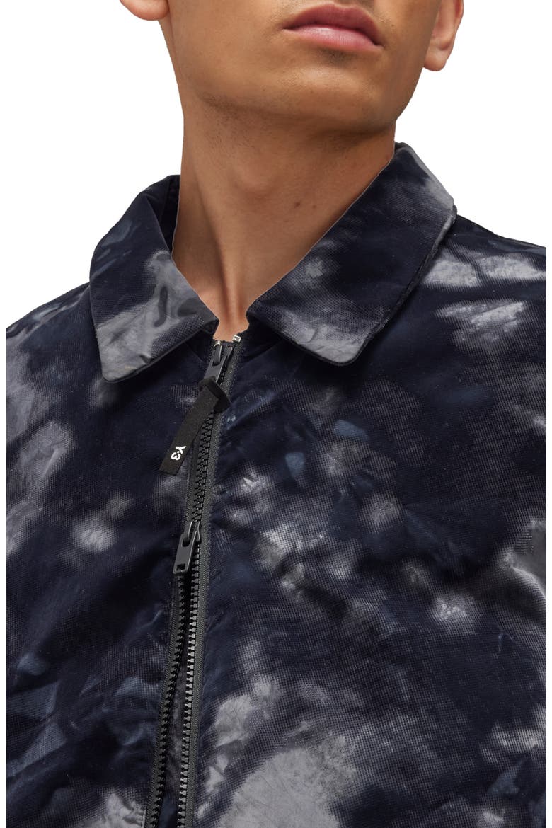Tie Dye Allover Print Flock Liner Jacket, Alternate, color, MULTICOLOUR
