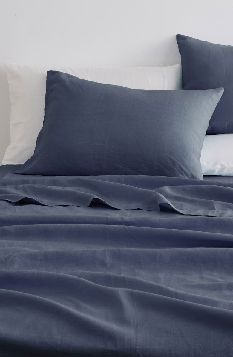 Woven & Weft European Linen Sheet Set, Alternate, color,