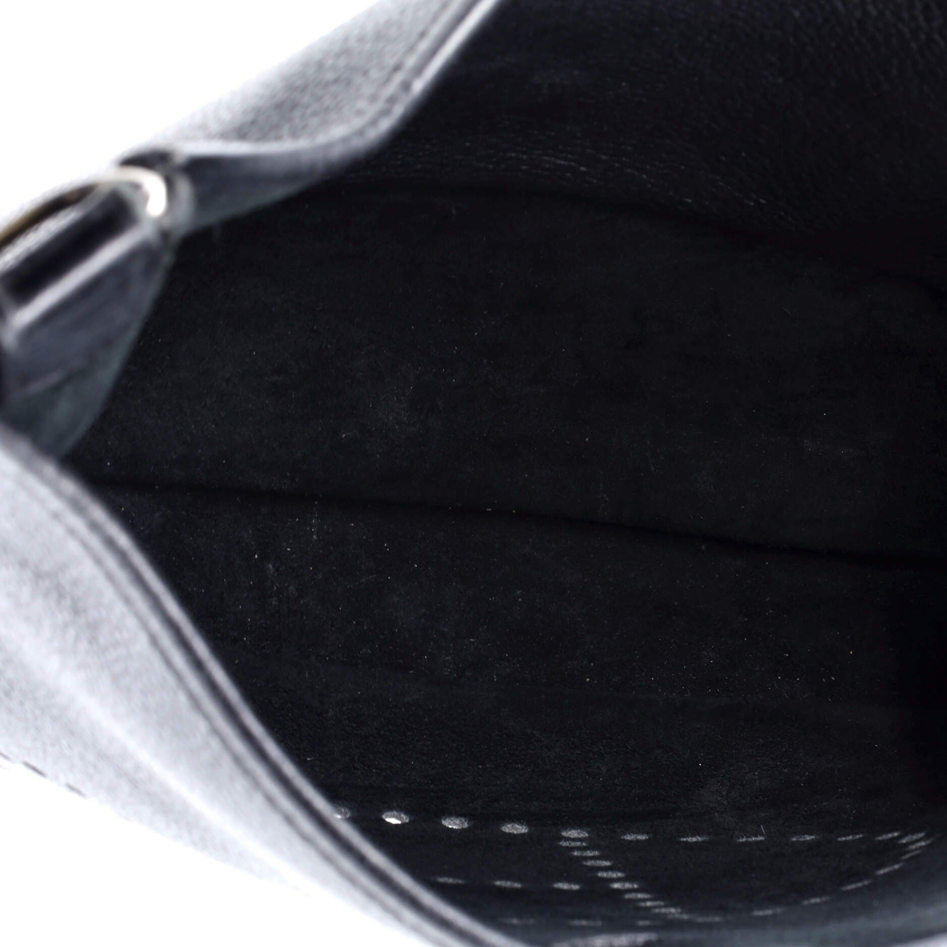 Pre-Owned Hermes Evelyne Bag Gen I Clemence PM, Alternate, color, Noir