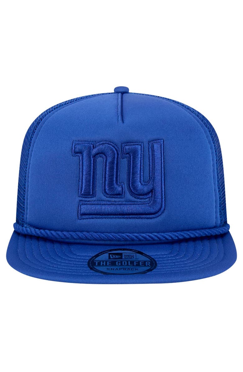 New Era Men's New Era Royal New York Giants Active Tone Golfer Snapback Hat, Alternate, color, Royal