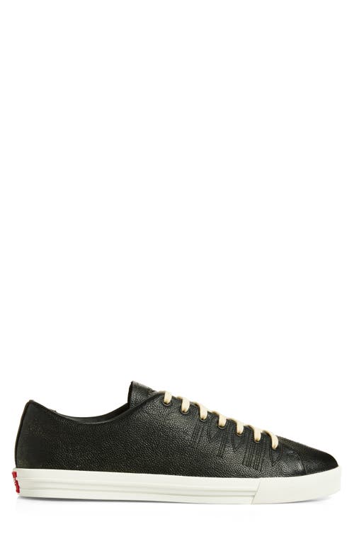 Prada Men's Aged-effect Leather Sneakers In Multi
