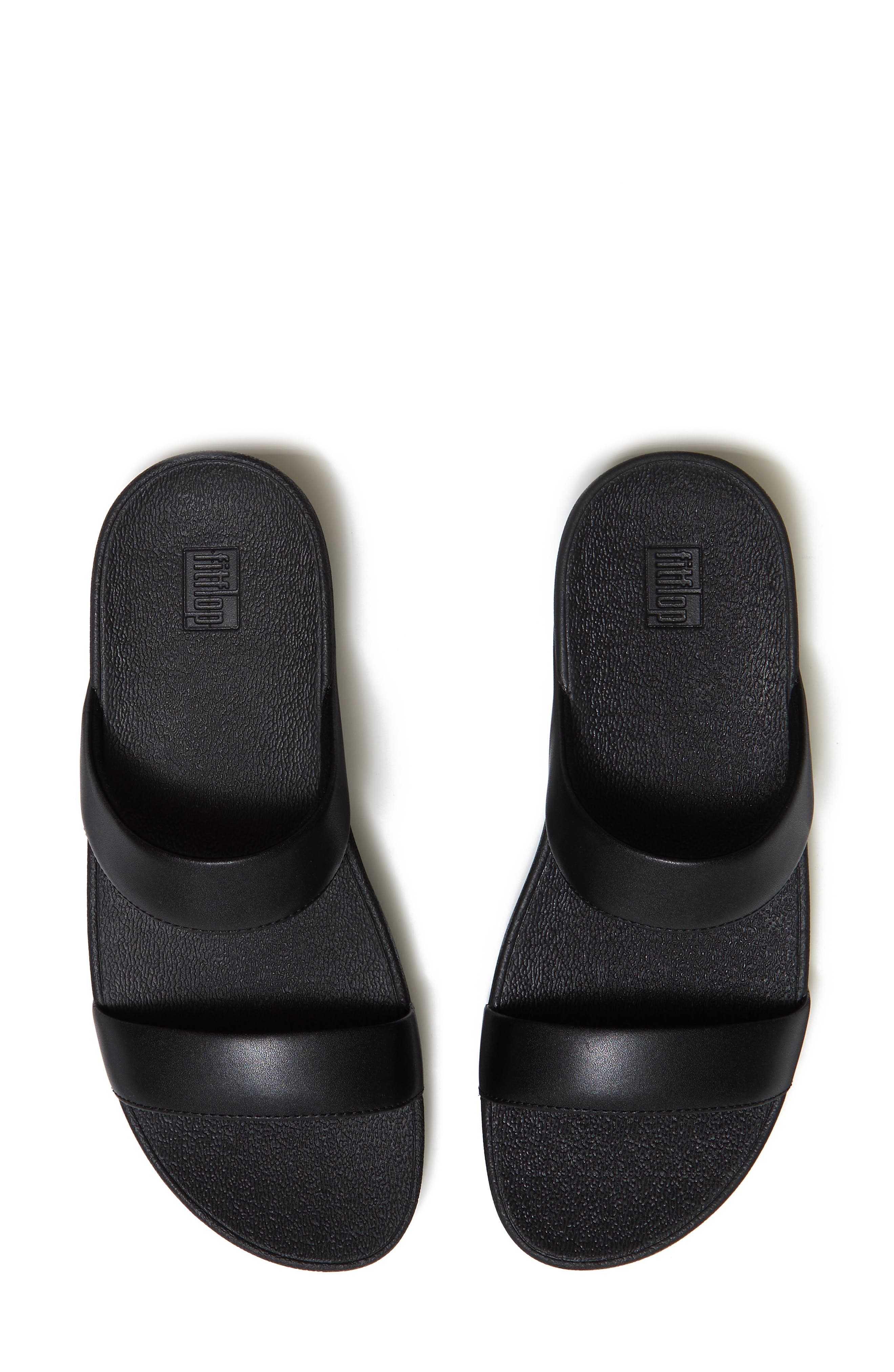 Flowrise Wedge Slide Sandal, Alternate, color, BLACK