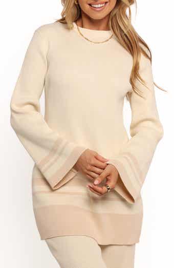 Petal & Pup Lowell Stripe Bell Sleeve Sweater