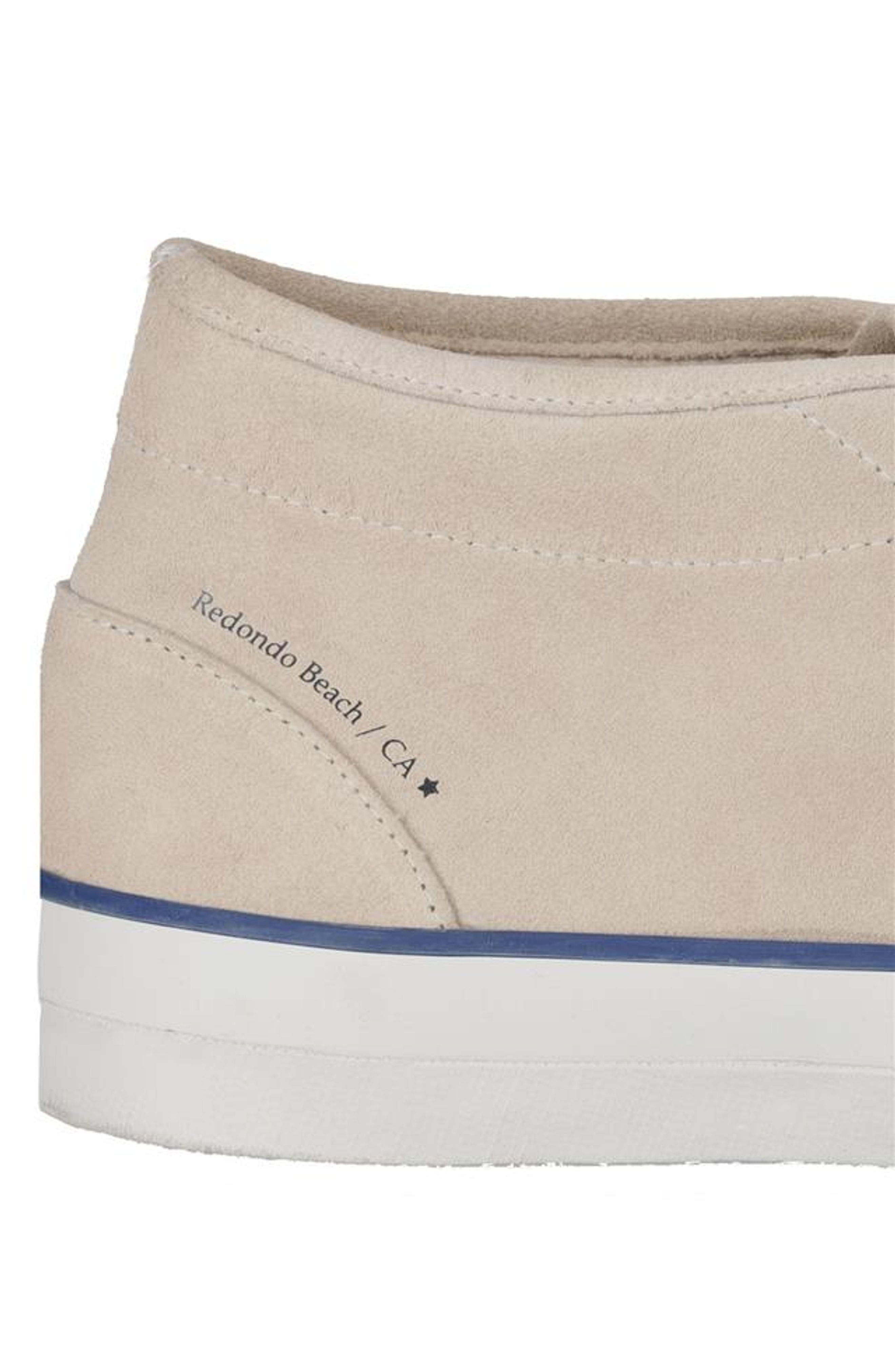 Fortela Redondomid Suede Sneakers by Mr. Fliks, Alternate, color, White Line Blu