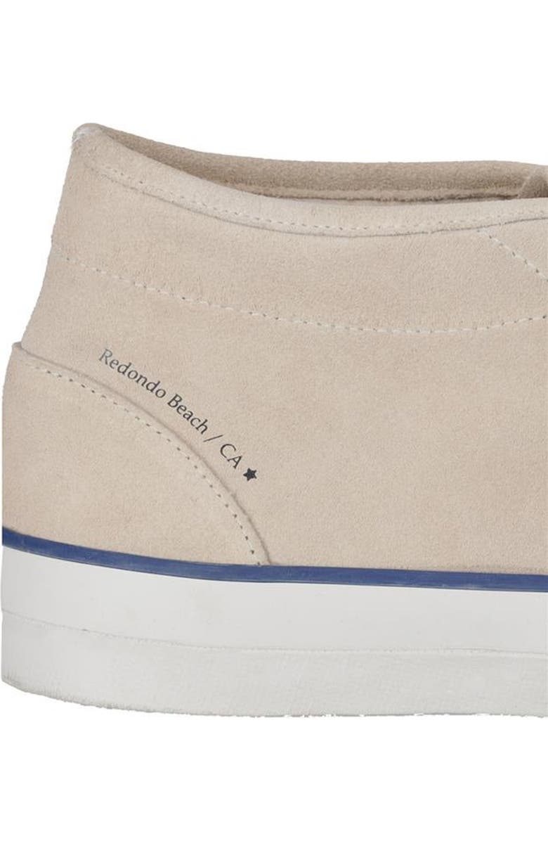 Fortela Redondomid Suede Sneakers by Mr. Fliks, Alternate, color, White Line Blu