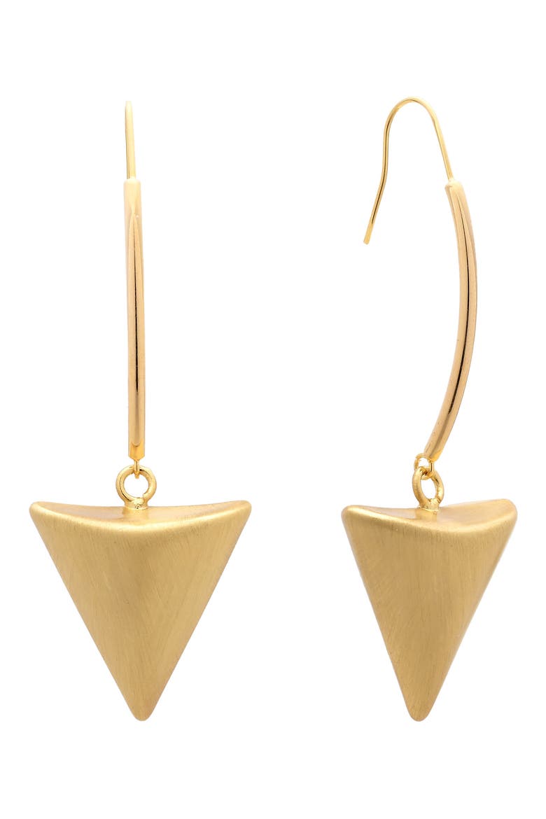 Heidi Drop Earrings, Main, color, GOLD