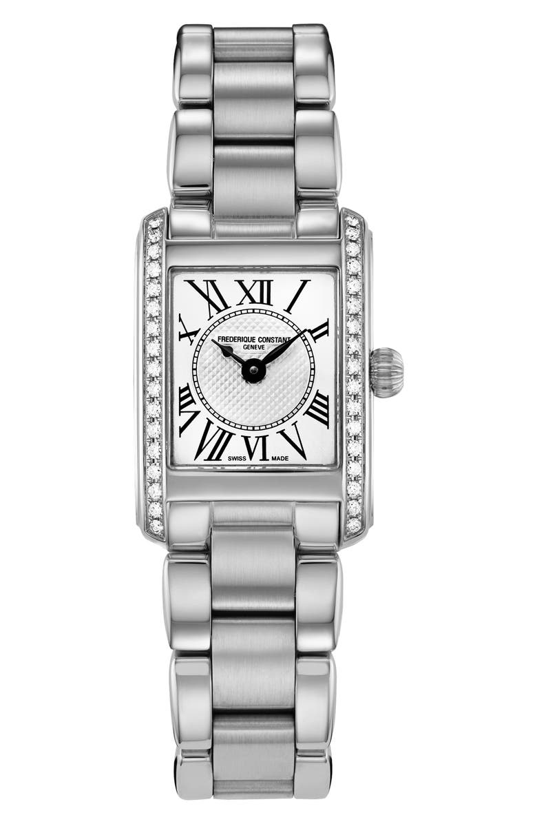 FREDERIQUE CONSTANT Classic Bracelet Watch, 21mm x 23mm, Main, color,