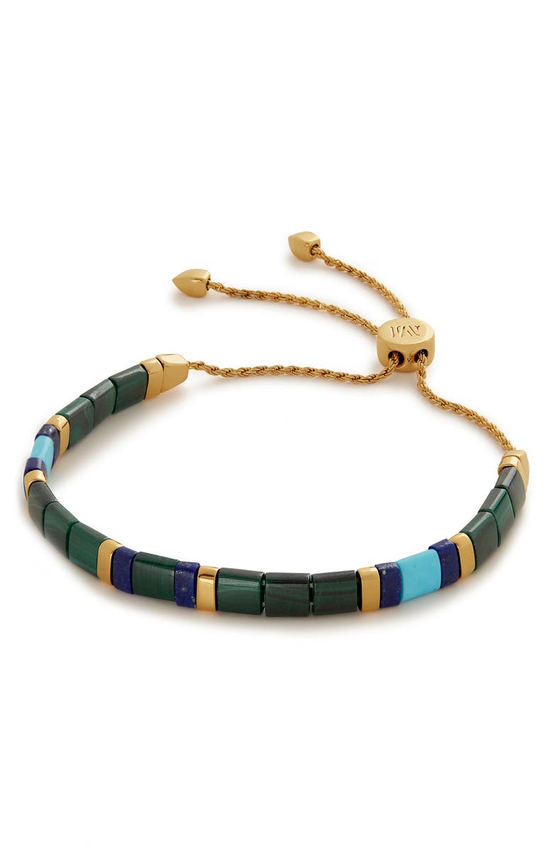 Monica Vinader Delphi Friendship Bracelet, Main, color, 18Ct Gold Vermeil/ Ss