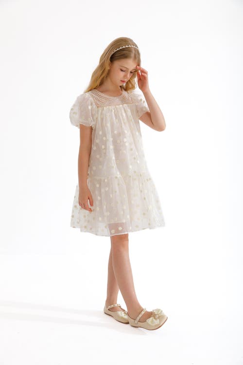 Tulleen Perivale Dress In White