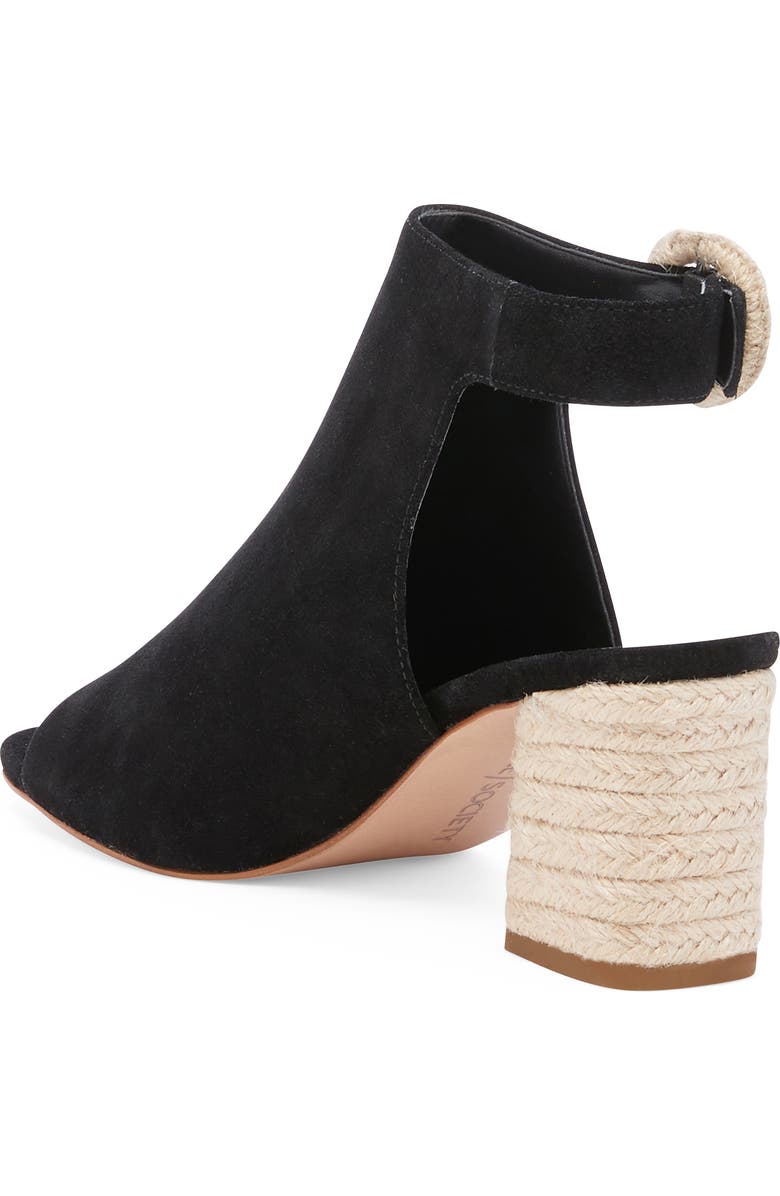 Sole Society Janaia Espadrille Shield Sandal, Alternate, color,