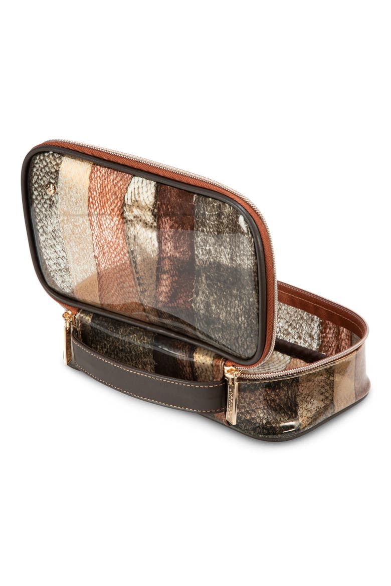 Medium Makeup Case, Alternate, color, COBRA