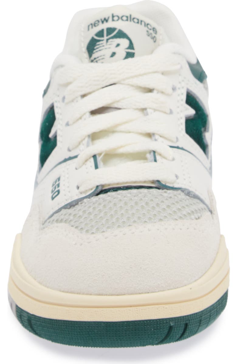 New Balance 550 Basketball Sneaker, Alternate, color, Marsh Green/ Sea Salt