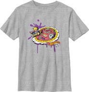 Hot Wheels Boys' Animated Skating Badge Graphic Short Sleeve T-Shirt
