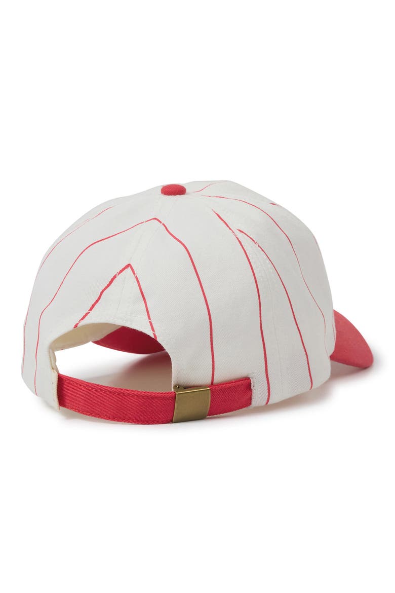 Cotton Twill Dad Baseball Cap, Alternate, color, ROUGE RED