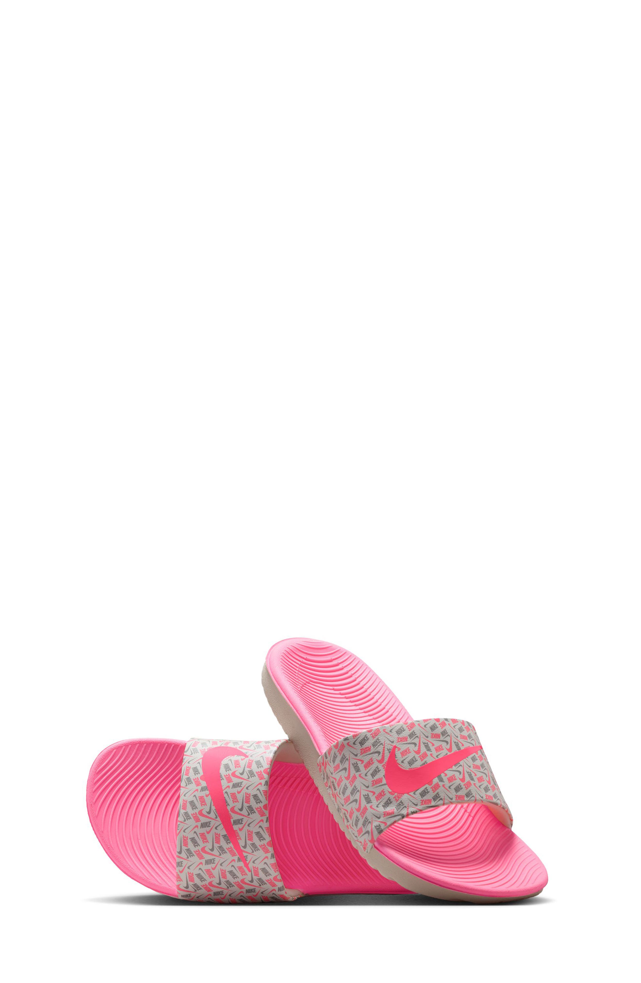 Kawa Slide, Alternate, color, SAIL/ PINK GLOW/ STEAM
