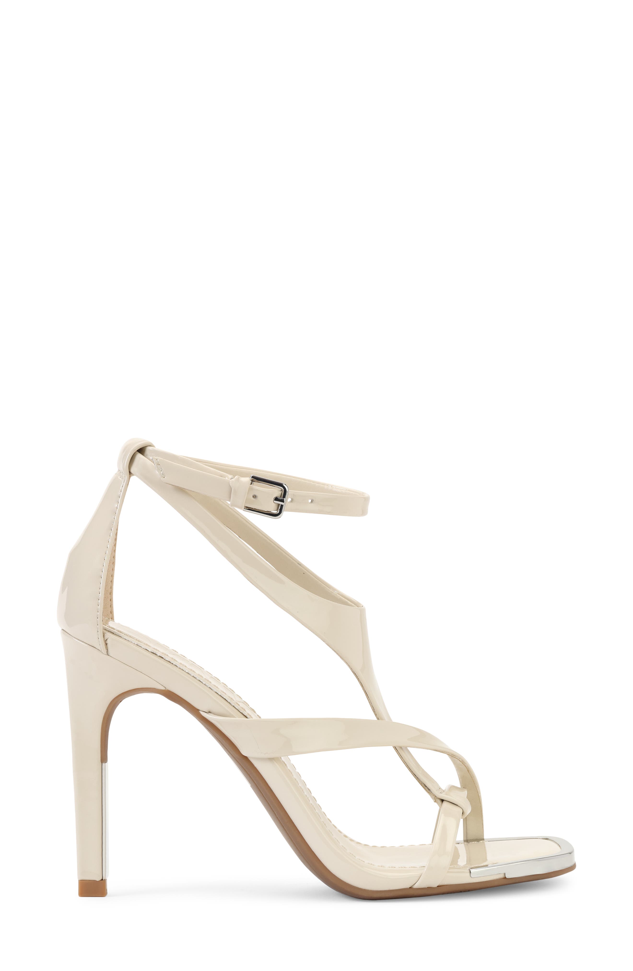 Audrey Ankle Strap Sandal, Alternate, color, OFF WHITE