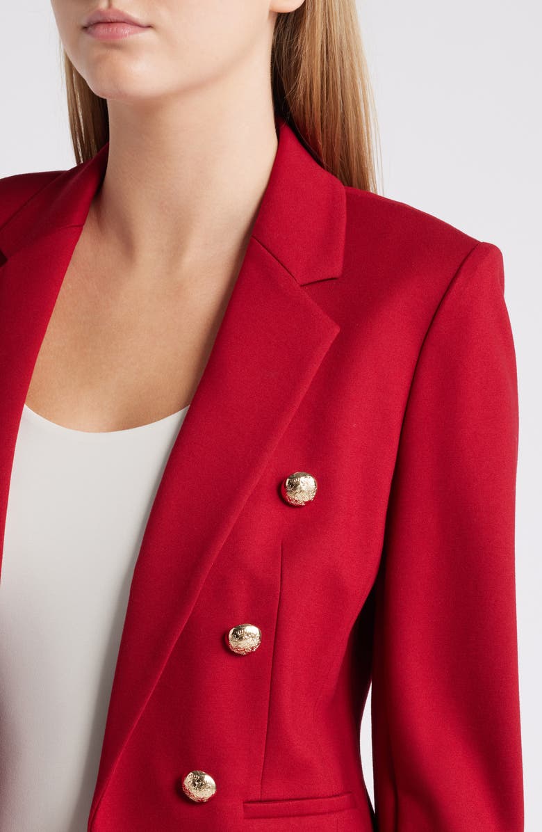 Anne Klein Faux Double Breasted Jacket, Alternate, color, 
