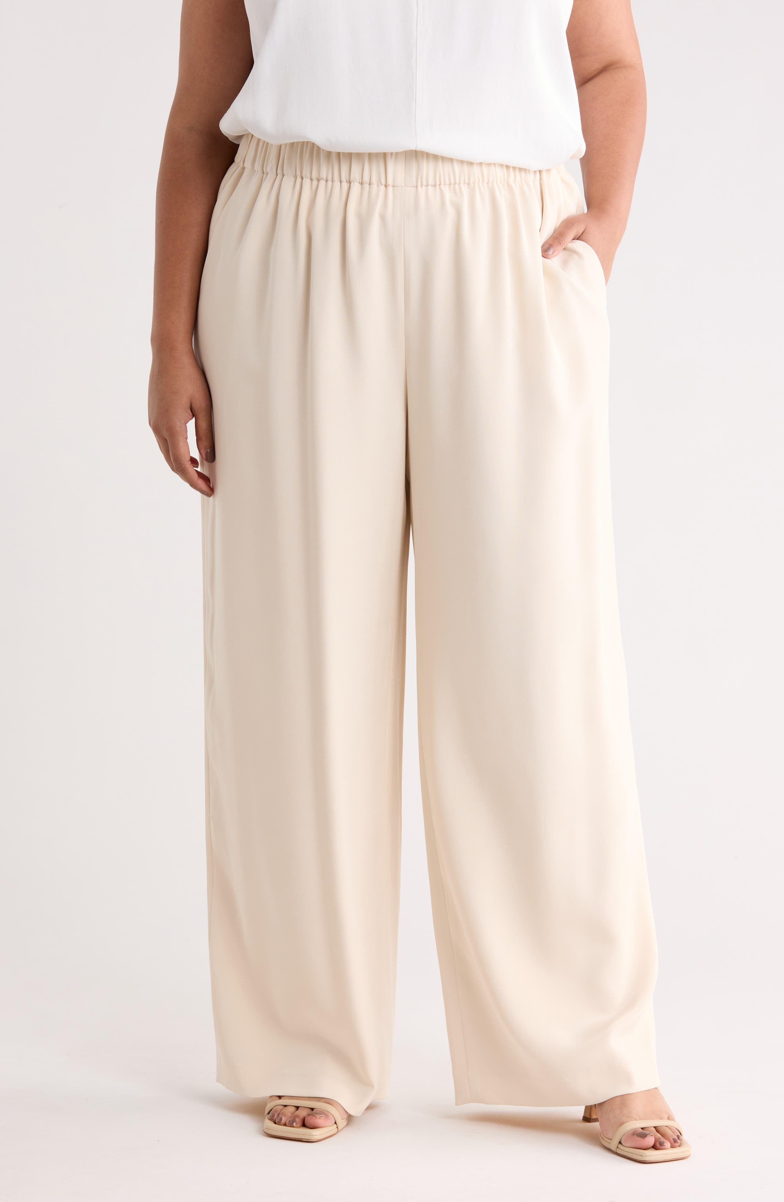 Perry Stretch Silk Pants