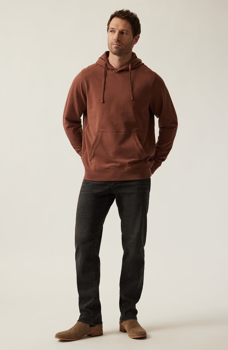 34 Heritage Stretch French Terry Hoodie, Alternate, color, Cinnamon
