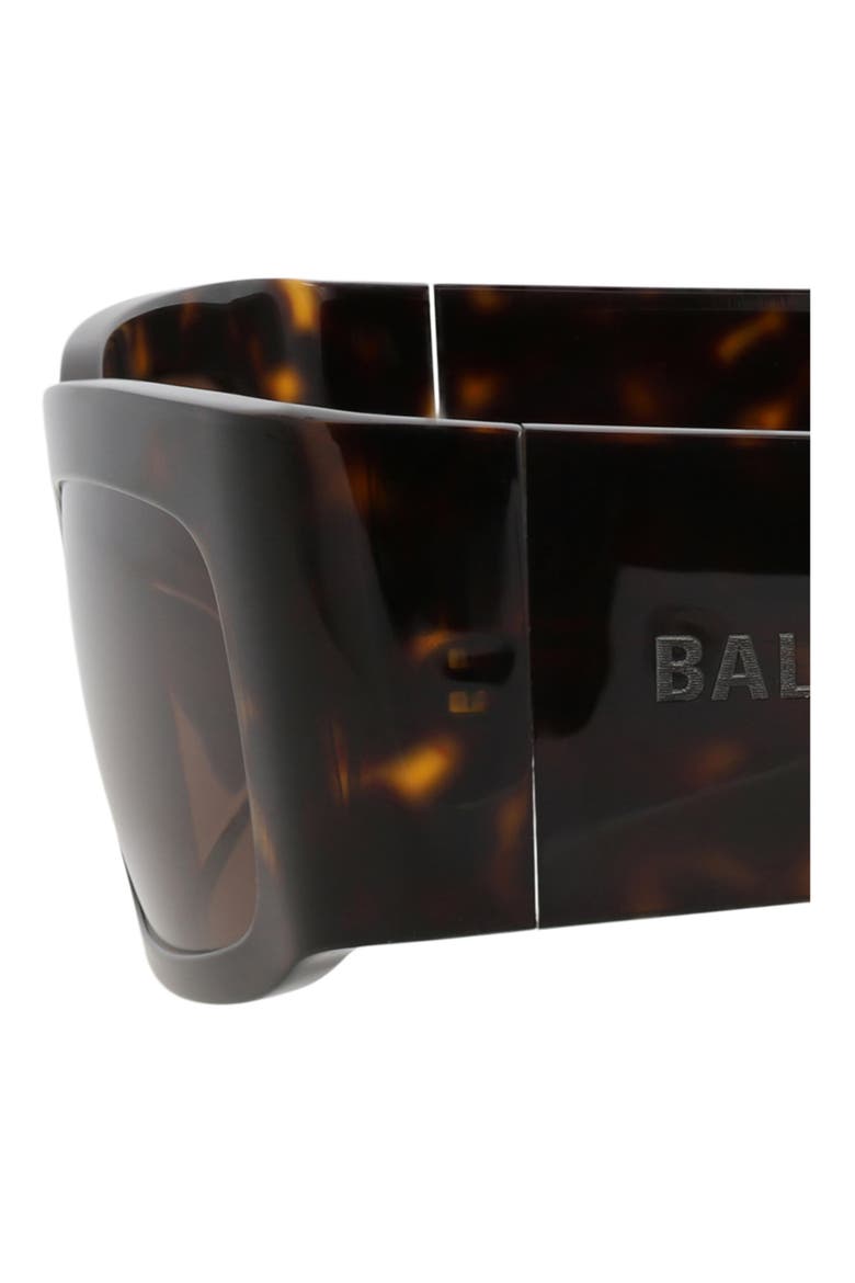 56mm Rectangular Sunglasses, Alternate, color, HAVANA HAVANA BROWN