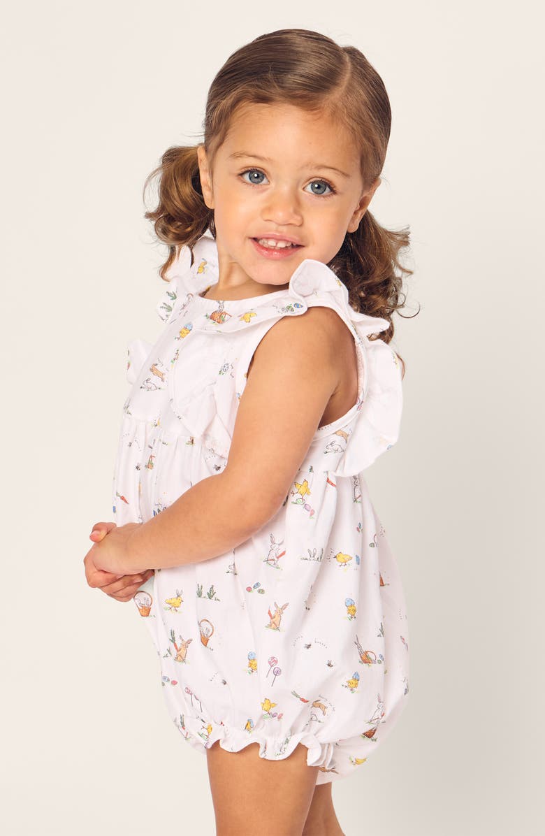 Petite Plume Ruffle Romper, Alternate, color, 