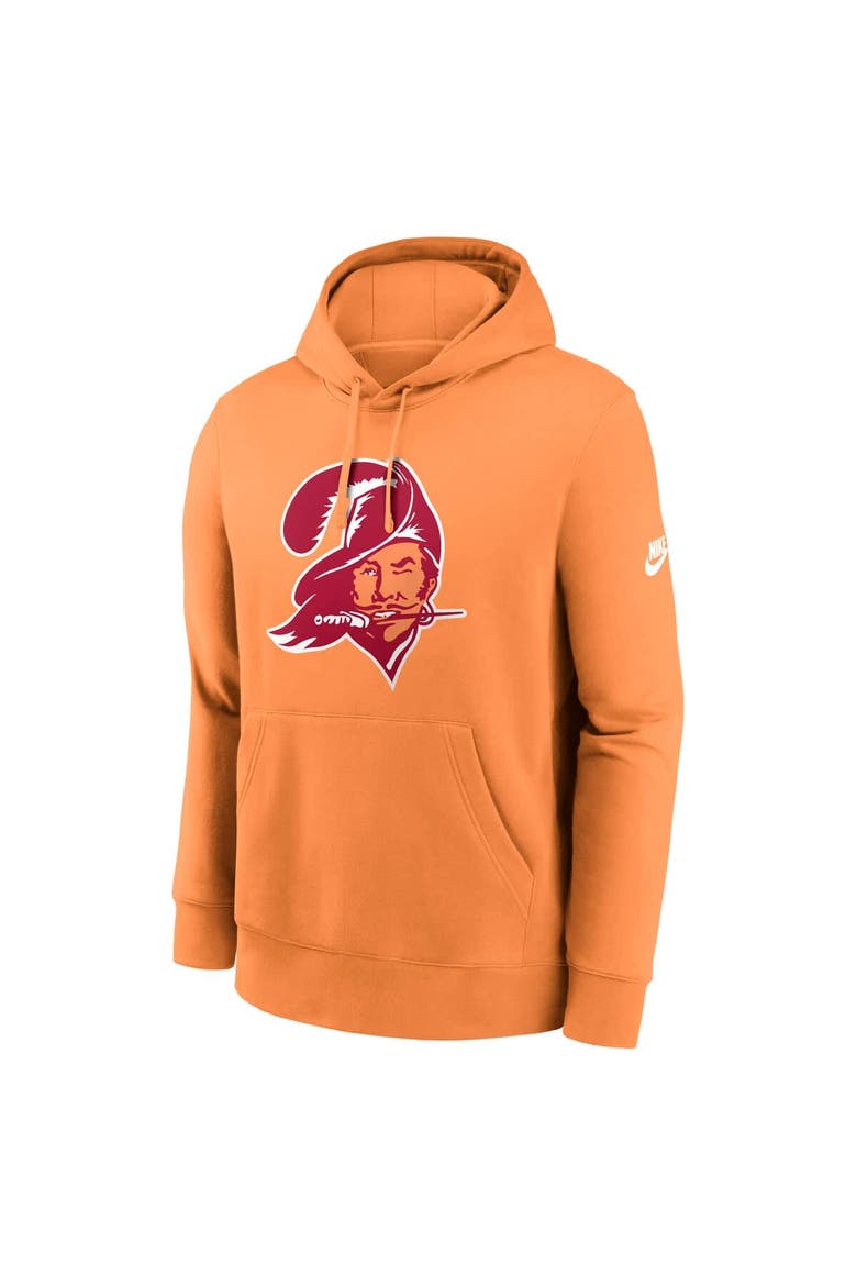 Men's Nike Orange Tampa Bay Buccaneers Club Fleece Pullover Hoodie, Alternate, color, Orange