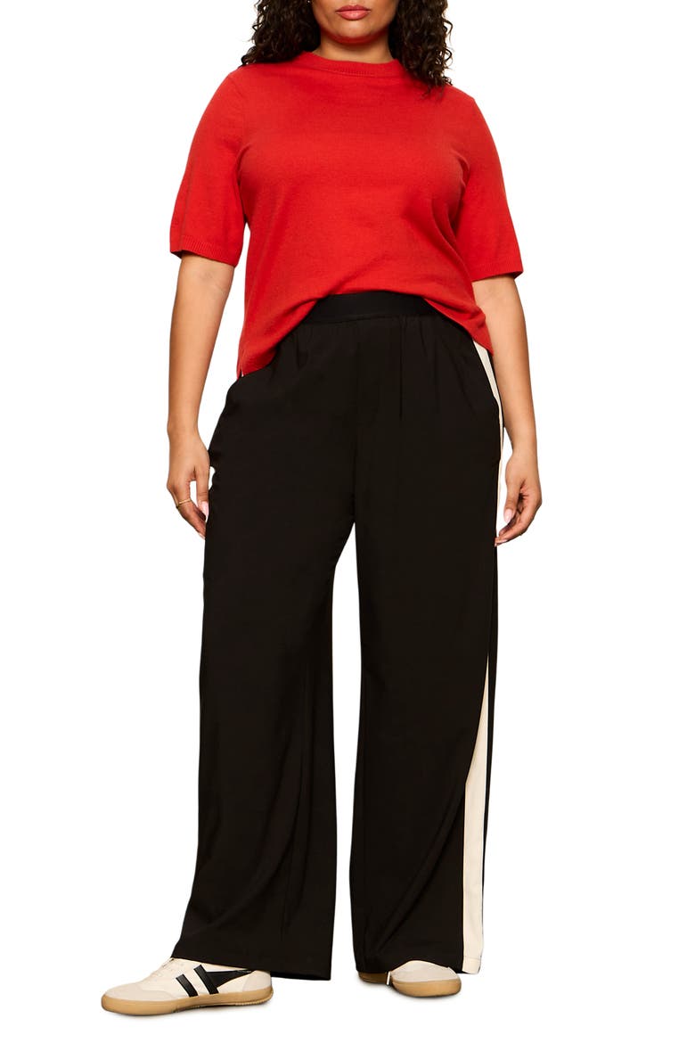 Perfect Short Sleeve Sweater T-Shirt, Alternate, color, RED ENERGY