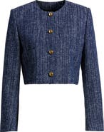 FRAME The Tweed Crop Jacket