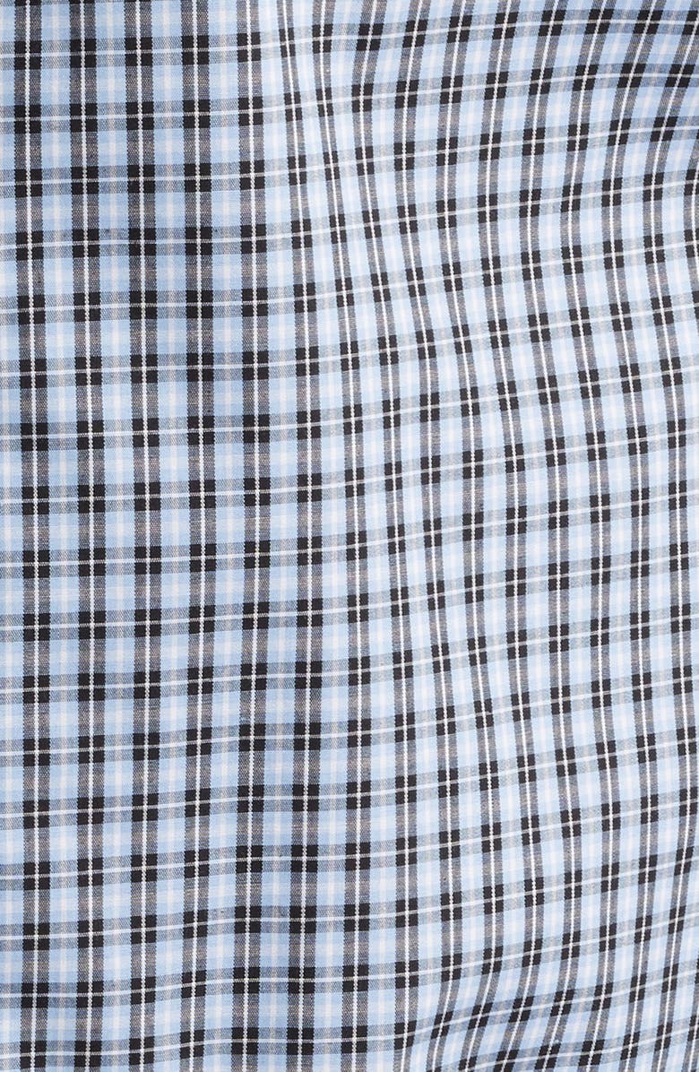 Nordstrom Easy Care Trim Fit Check Dress Shirt, Alternate, color, 