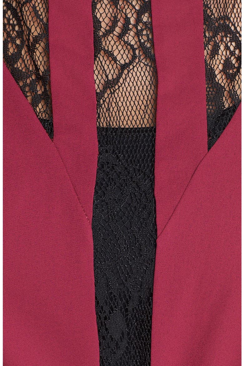 Lace Inset Tank, Alternate, color, BURGUNDY